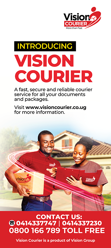 Vision Courier Advertisement